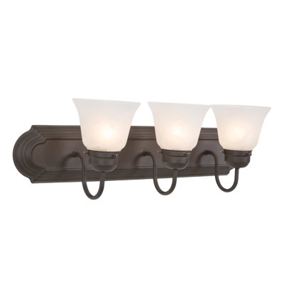 Luminaire de salle de bain 3 lumières Hague