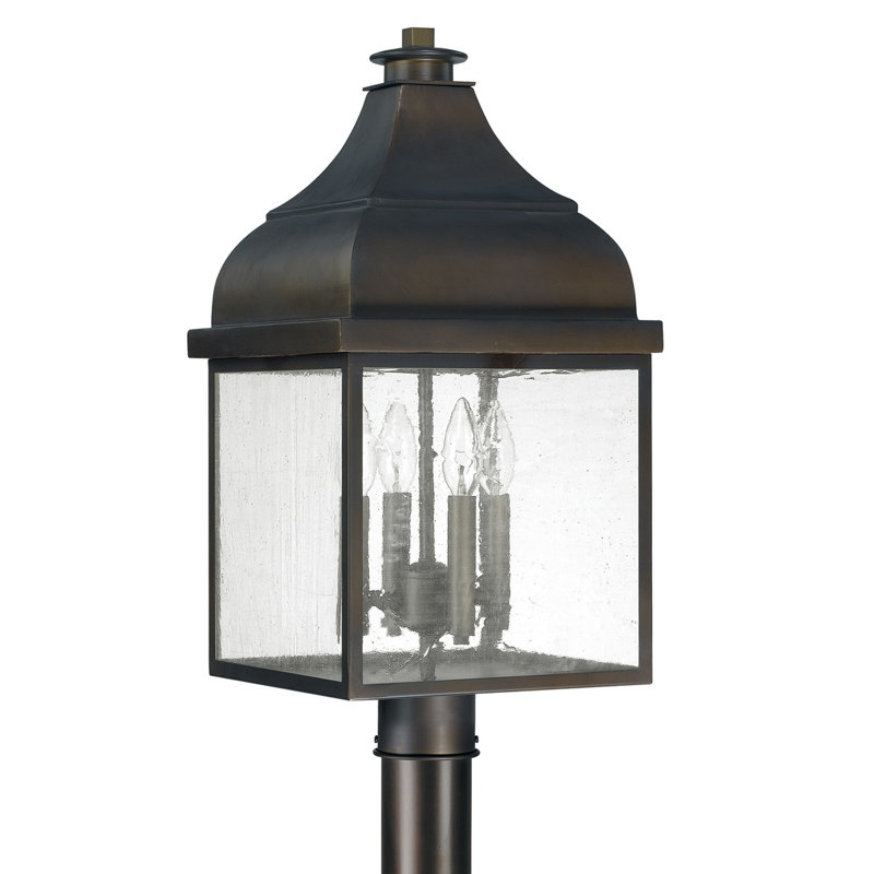 Tête de lanterne câblée à 4 lumières 22,75 po Conayr Old Bronze