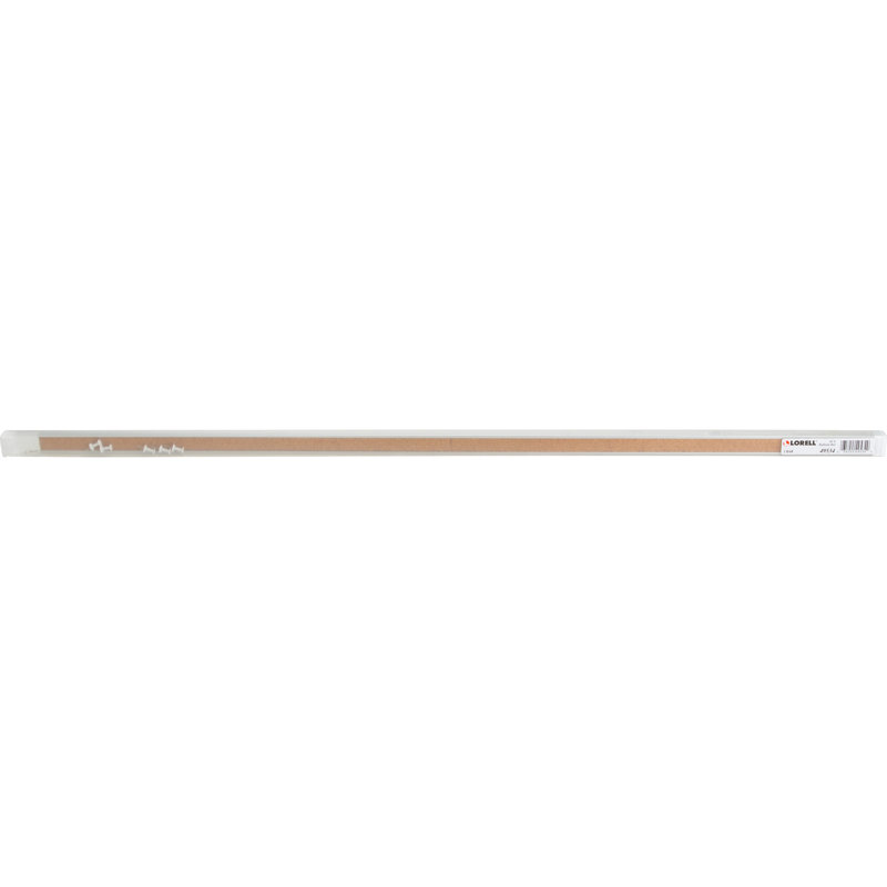 Natural Cork and Anodized Aluminum Self-Adhesive Bulletin Bar