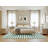 Machine Washable Horizontal Stripes Gray Area Rug-1174389