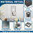 Bentzion Stainless Steel Shower Shelf-886280272-908560540