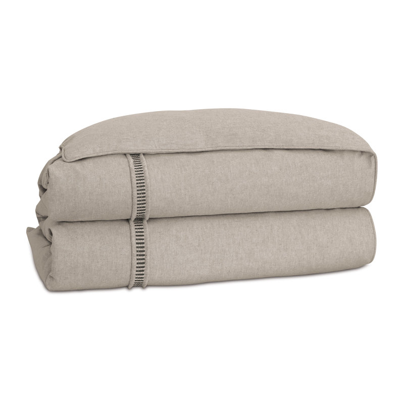 Moab Textured Border Comforter, Super King Comforter, Button Tufted
