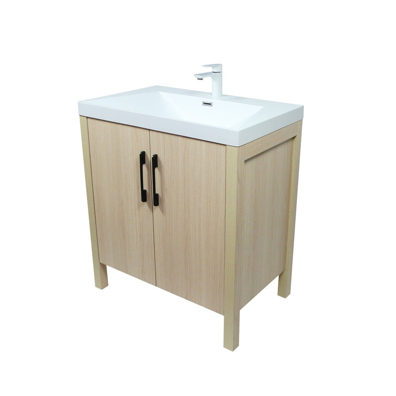 Ensemble de meuble-lavabo simple 31 po, Neuturel