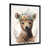 Toile avec cadre photo noir