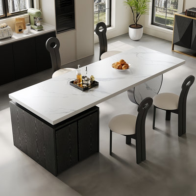 Table de salle à manger de luxe rétro française