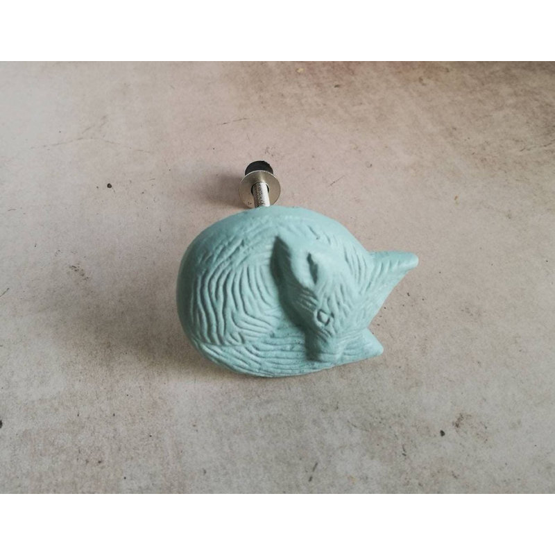 Duck Egg Sleeping Fox Knob