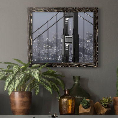 Skyline View - Graphic Art on Canvas