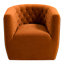 Chaise pivotante rembourrée-32035693