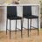 Rolands Upholstered Counter Stool with Metal Frame-23819051