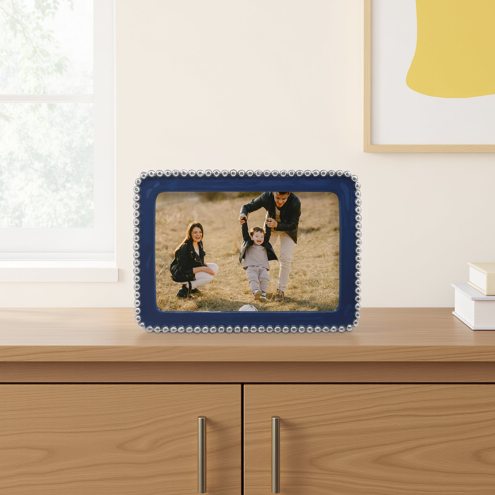 Metal Picture Frame, Blue