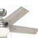 44" Bartlett 5 - Blade Modern Indoor Ceiling Fan with Pull Chain and LED Light Included