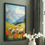 Paysages série CCXLI - reproduction encadrée de qualité supérieure - prête à être accrochée - aucun clou requis-1350423279-1350423274