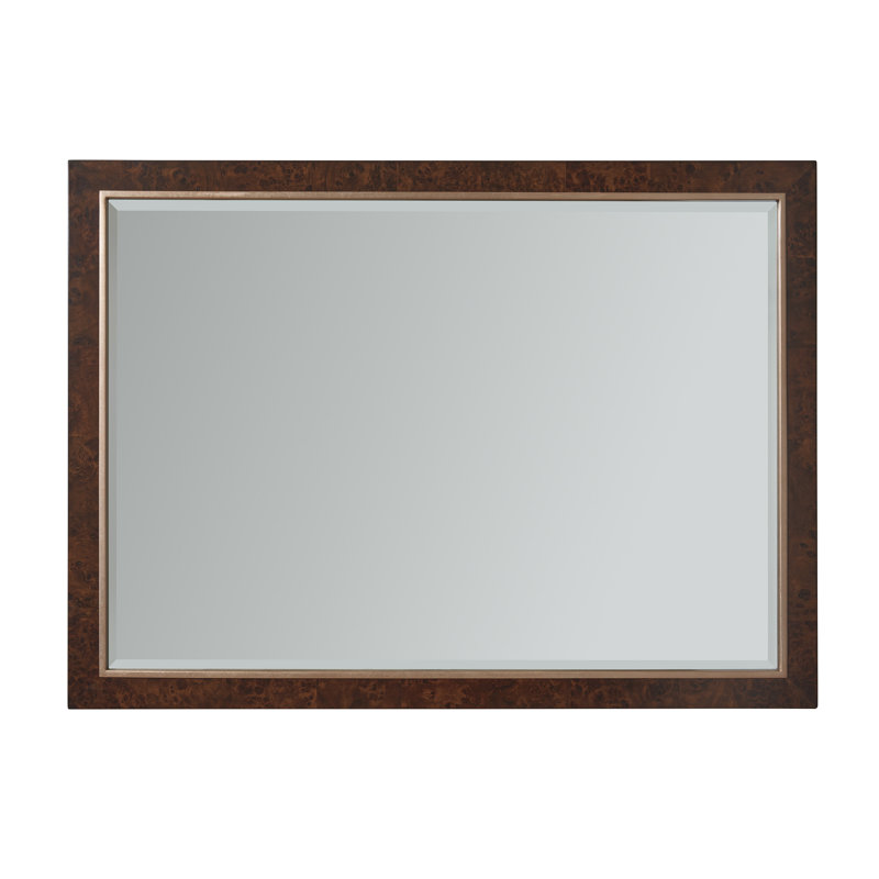 Rendezvous Rectangle Solid Wood Mirror