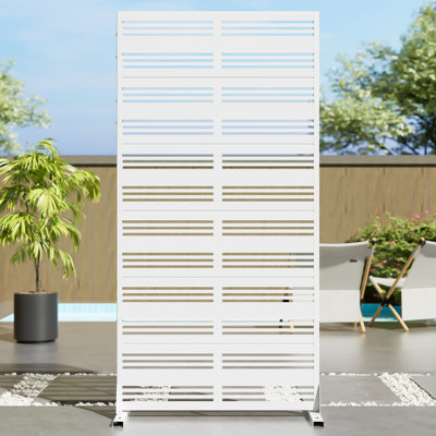 Metal Outdoor Privacy Screen by Dovelina
