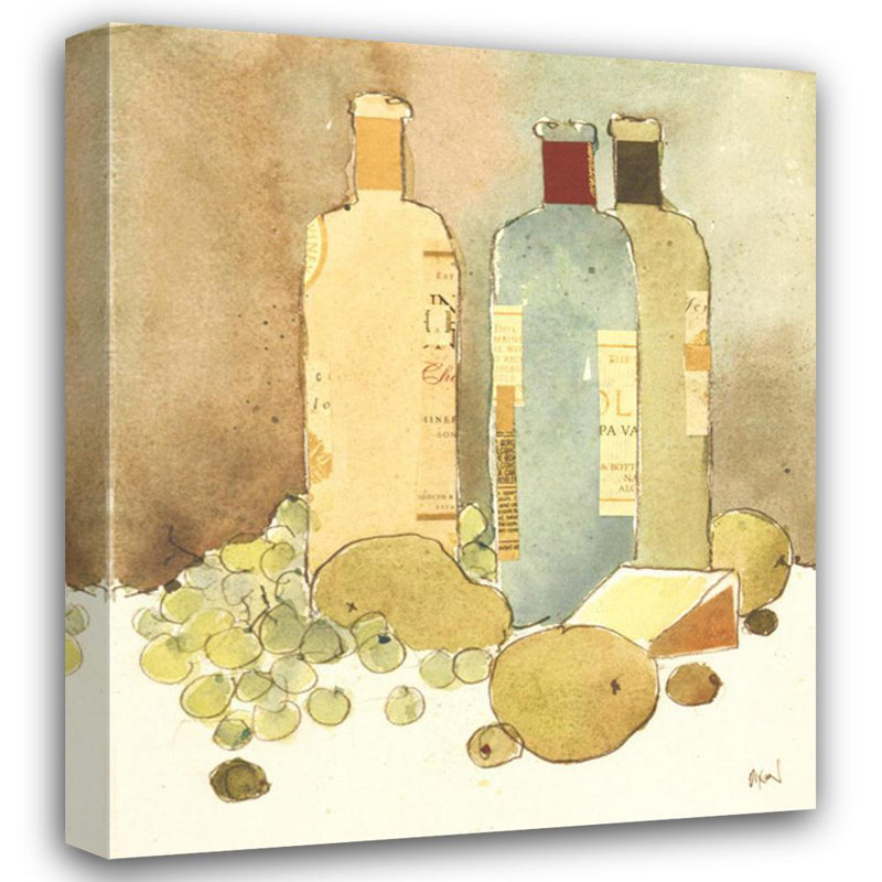 Wine Pairings II, 18" H x 15" W