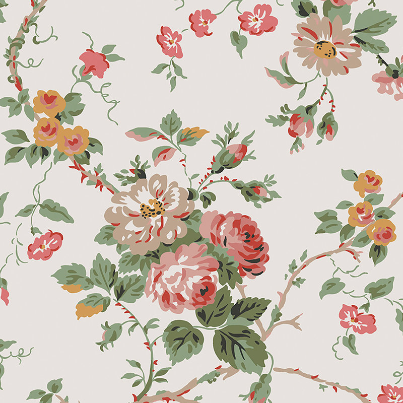 Papier peint floral