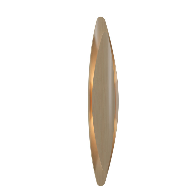 Leaf 2 - Light Flush Mounted Sconce, Maple