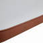 Ensemble de table et de chaises pour salle à manger 48,4 x 28 po en pierre frittée - 4 chaises de salle à manger en polyuréthane.