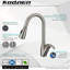 Robinet de lavabo de cuisine à poignée simple pull down Rossford