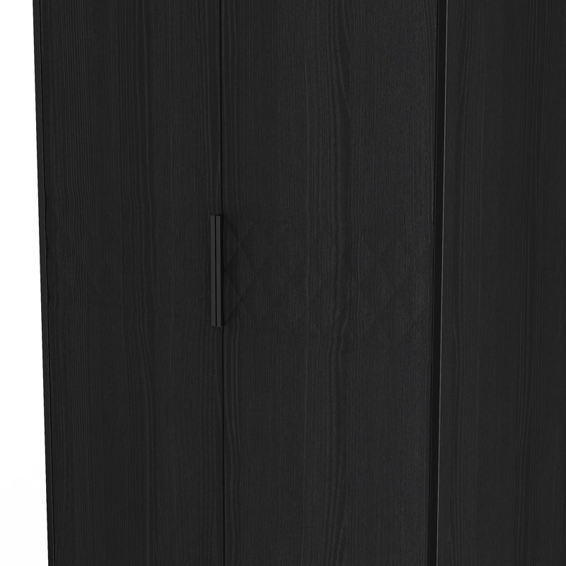 Tarkio Double Wardrobe, Black