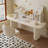 Modern and simple white rectangular desk-1340516107