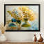 Décoration murale jaune et bleu jardin d'hortensias I - Hortensia-29738948-260493884