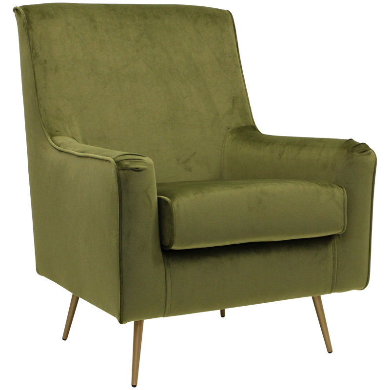 Fauteuil Addi, Vert avocat Chantel