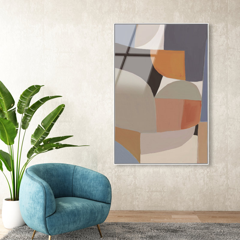 Muted Truth Print by Oliver Gal, 31"H x 21"W, White Floater Frame