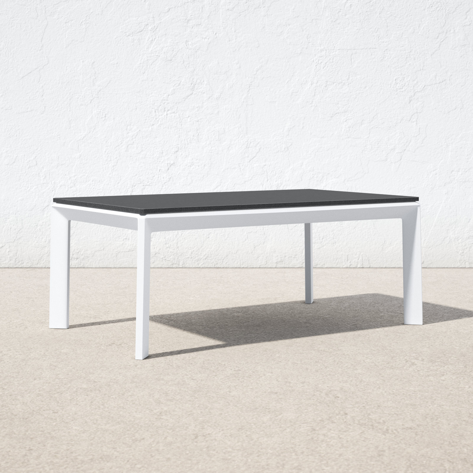 Riverside 39" Patio Table, White