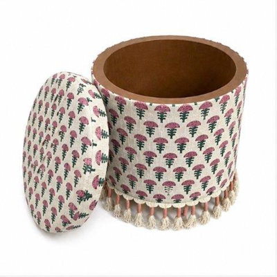 Bohemian Storage Ottoman
