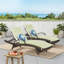 Chaise longue inclinable avec coussin Blaise-914402140-917043641