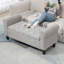 Banc ottoman de rangement de 50 pouces-558025262