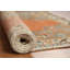 Tapis traditionnel orange en laine 3 x 5