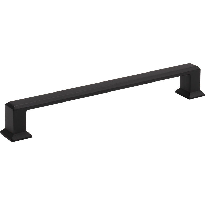 Matte Black Brushed Nickel Transitional Handle Bar Pull