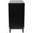 Wood 1 Shelf and 2 Door Room Cabinet with Cane Front Doors and Gold Handles-283052521
