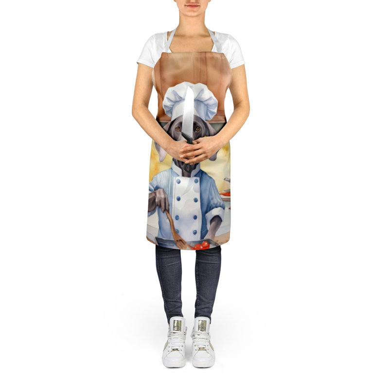No Pattern Bib Apron