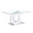 Elegant Design Durable Glass Modern Living Room Table