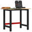 Workbench 60x81.5 Cm Solid Wood Oak-2109413409-2109413414