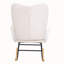 Rubber Wood Rocking Chair