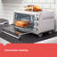 Grille-pain four à frites BLACK+DECKER Crisp 'N Bake, 8 tranches, 5 fonctions de cuisson, minuterie de 60 minutes, acier inoxydable