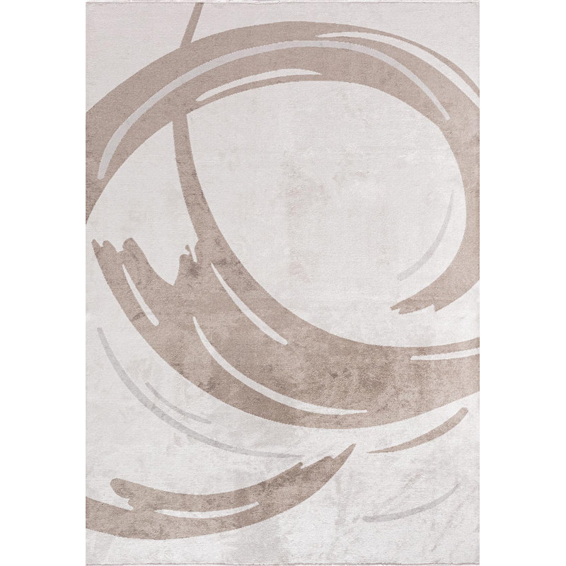 Modern Abstract Swirl, Rectangle 9' x 12'