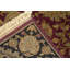 Hand-Knotted High-Quality Red and Black Area Rug