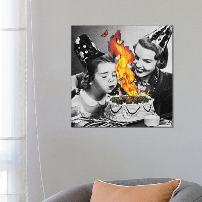 Eugenia Loli - Come On Darling Make Their Wish by Eugenia Loli - Wrapped Canvas Gallery-Wrapped Canvas Giclée
