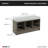 Charnel Polyester Blend Upholstered Storage Bench