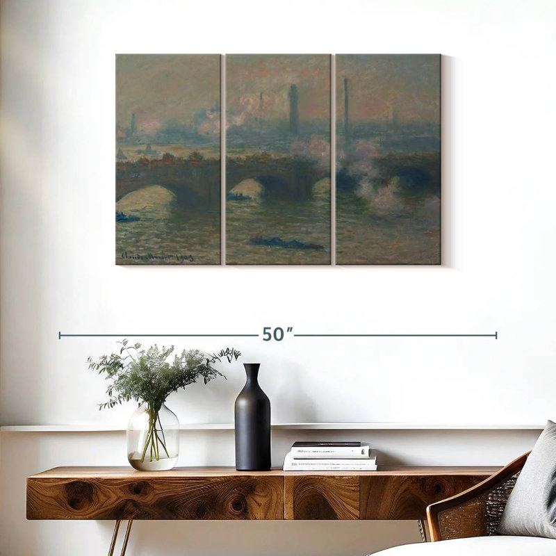 Lilie Waterloo Bridge, 24" H x 38" W