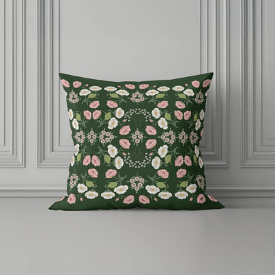 May flowers Indoor Throw Pillow