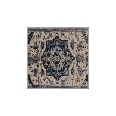 Tapis gris soyeux et moelleux