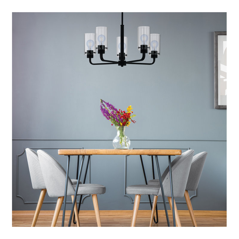 Deena 6 Watt LED - Reminiscent- Flex Gray Coil Filament - A19 - Medium Base - 2700K CCT - Clear - 120 Volt