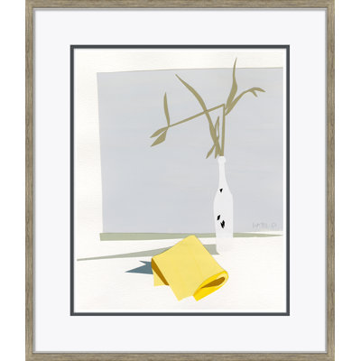 Yellow Napkin Giclee Print by Susan Hable