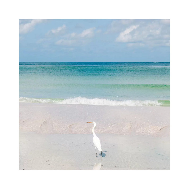 Florida Ocean View VIII by Bethany Young - Print on Canvas, 45.72cm H x 45.72cm W x 3.81cm D, Wrapped Canvas